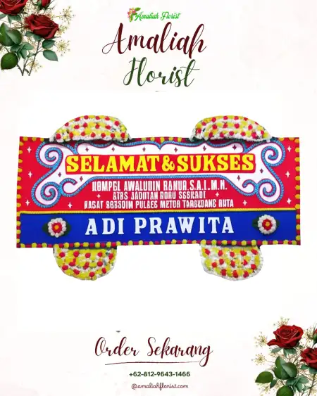 Papan Bunga Ucapan Selamat Kedungpane